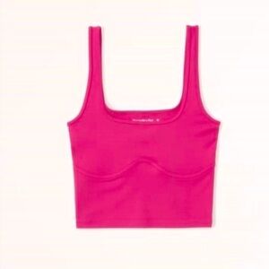 Abercrombie & Fitch Seamless Square-Neck Tank